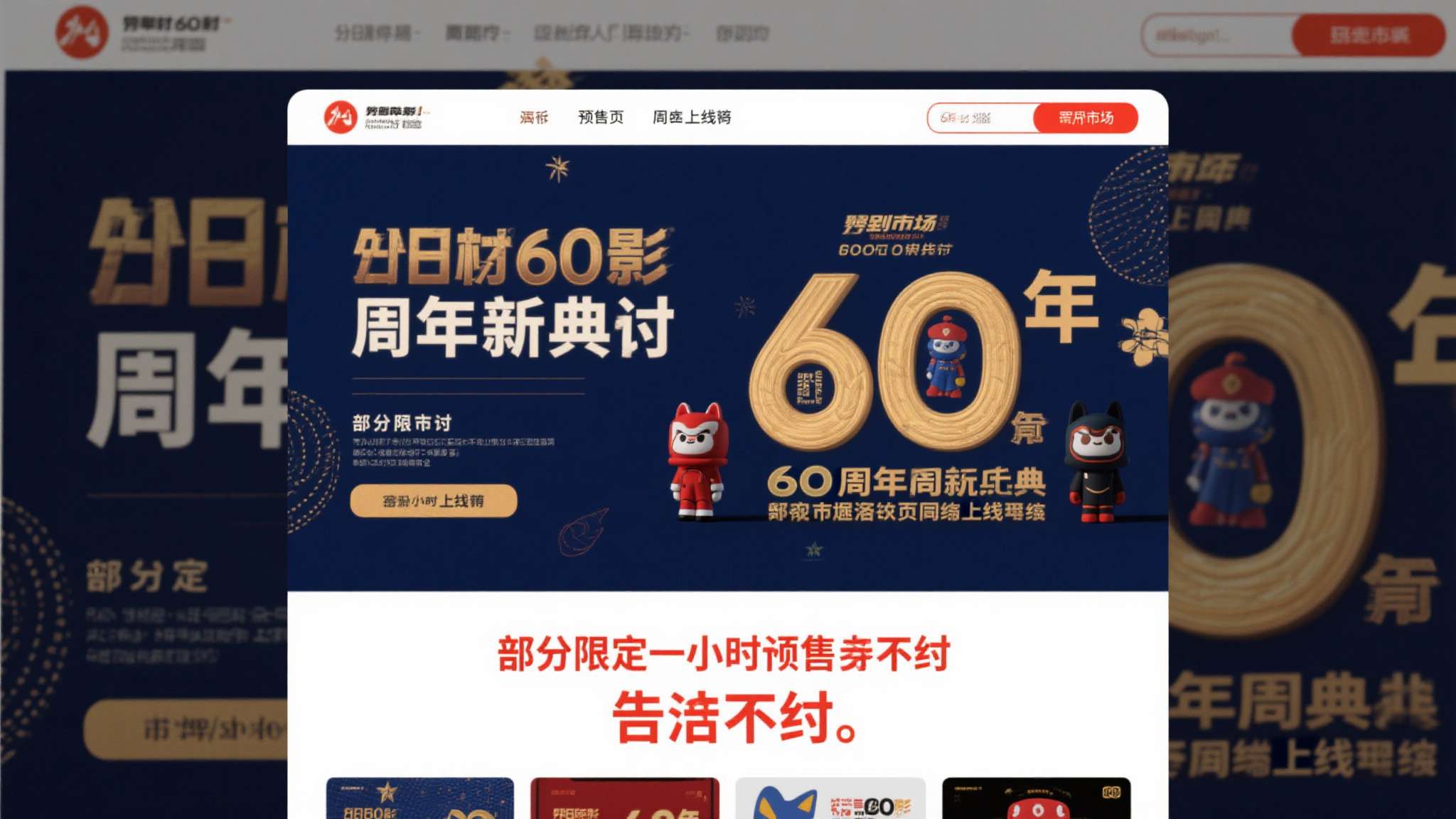 值得注意的是，周边商品预售页面同步上线后，部分限定款在数小时内宣告售罄，足以说明